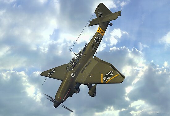 "Junkers Ju 87 Stuka" Posters By Walter Colvin | Redbubble