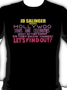 hollywoo stars and celebrities shirt