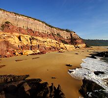 Middle Beach at Merimbula by Darren Stones