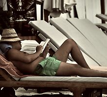 The Reader II by Trish Woodford