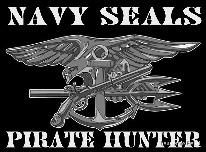 "Navy Seals Pirate Hunter" by lawrencebaird Redbubble