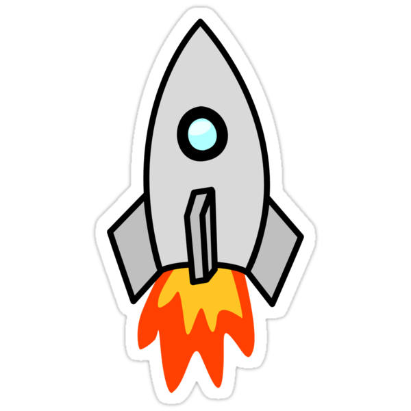 rocketship decals