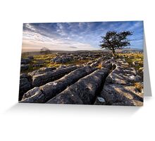 Limestone Country, Ribblesdale - The Yorkshire Dales Greeting Card