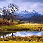Wetherlam from The Brathay - The Lake District by Dave Lawrance