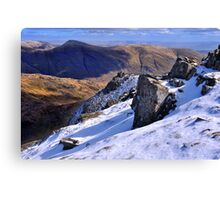 Ill Bell from Red Screes - The Lake District Canvas Print