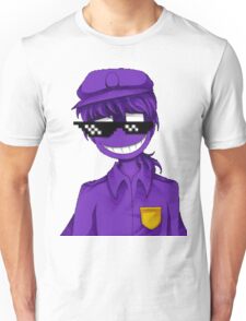 purple guy shirt