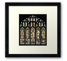 The East Window of Troutbeck Church, Cumbria Framed Print