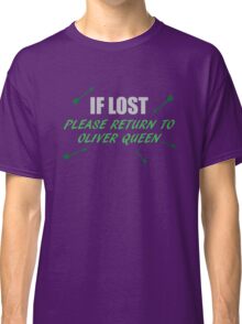 if lost shirt