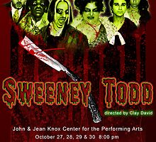 SWEENEY TODD poster by Patricia Anne McCarty-Tamayo