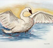 The swan by patjila
