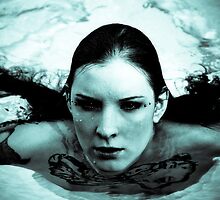 A skirt in water #10 by Mike Wood