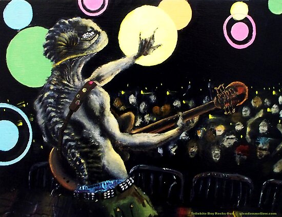 Trilobite Boy Rocks Out by Glendon Mellow Trilobite Boy Rocks Out by Glendon Mellow
