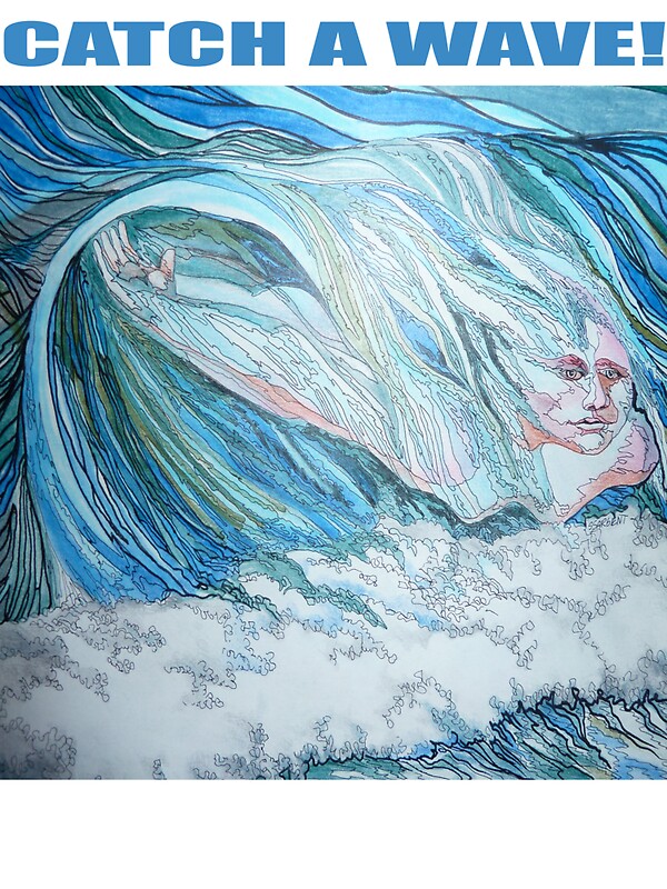 Poker flat's catch the wave