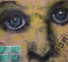 Face, Bernard Lacoque-48 "La lettre" by ArtLacoque