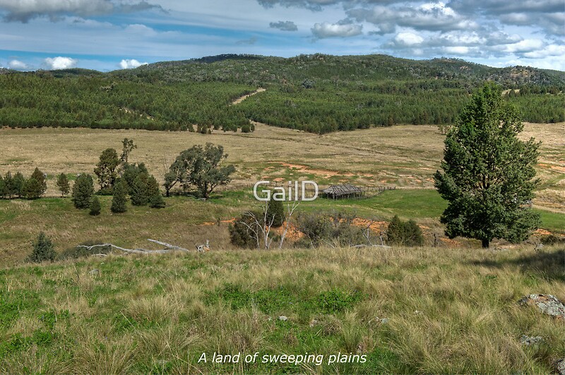 "A land of sweeping plains" Posters by GailD Redbubble