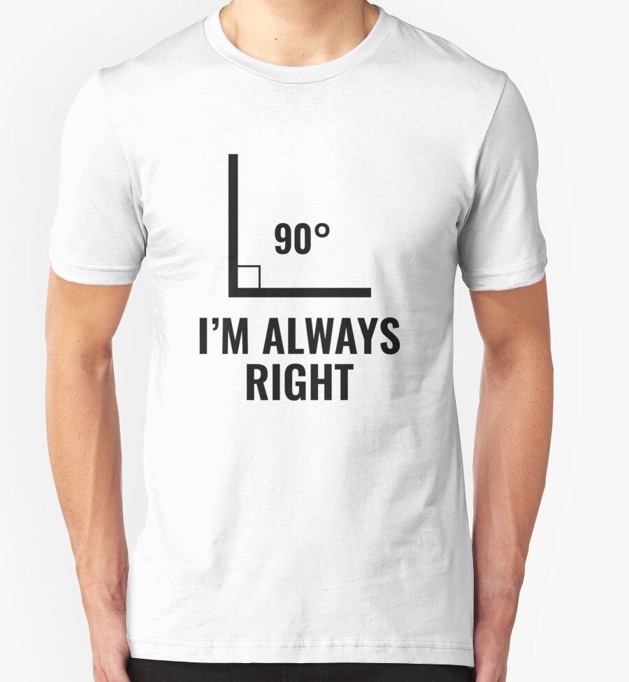 always right shirt