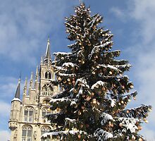 Christmas in Gouda III by Hans Bax