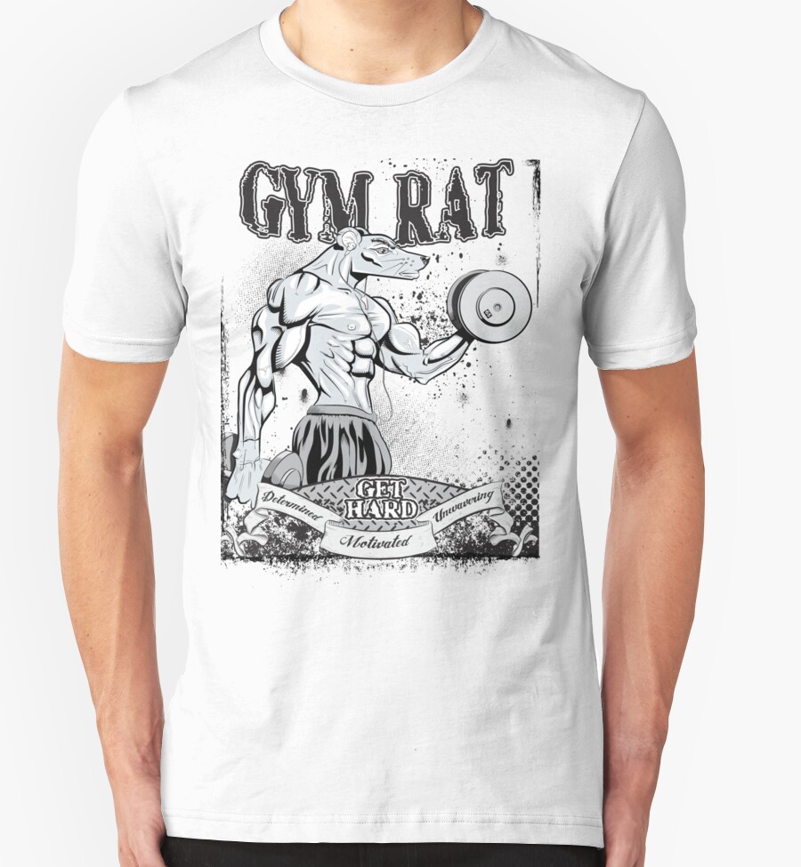 "Gym Rat (Male)" TShirts & Hoodies by Robert Cross Redbubble