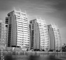 Tower Blocks - Salford by synergymono