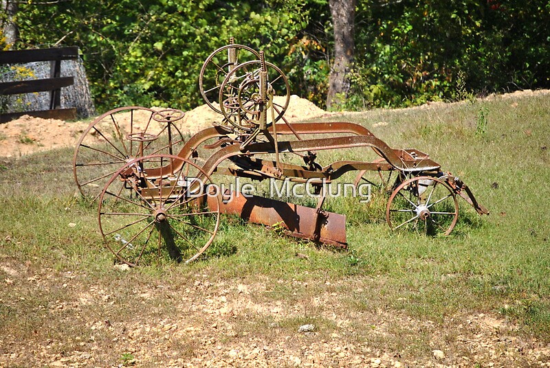 ““Horse Drawn Road Grader”” by Doyle McClung | Redbubble