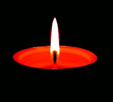 Single Flame © by Dawn M. Becker