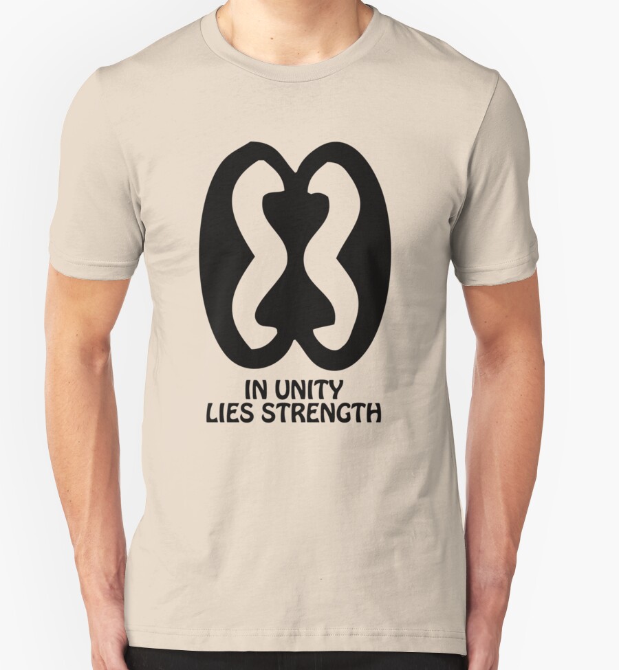 "TShirt Adinkra Symbol Strength Through Unity" TShirts & Hoodies by