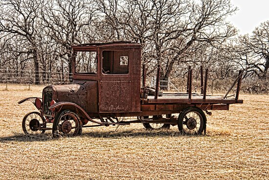 An Old Rusty Truck by Susan Russell