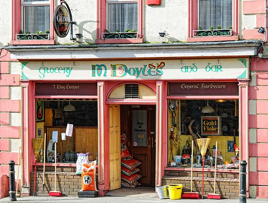 <b>Doyles</b> Grocery <b>Pub</b>, <b>Graiguenamanagh</b>, County Kilkenny, Ireland" by ...