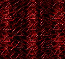 Red Caution by Beatriz Cruz