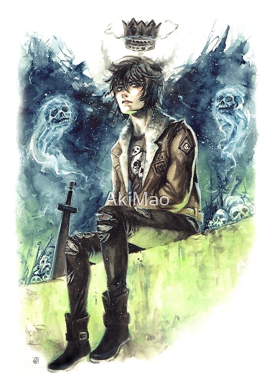 Nico Di Angelo Son Of Hades By AkiMao Redbubble