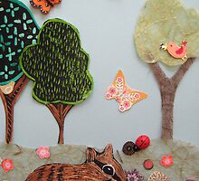 Little Numbats Woodland by Debbie Widmer