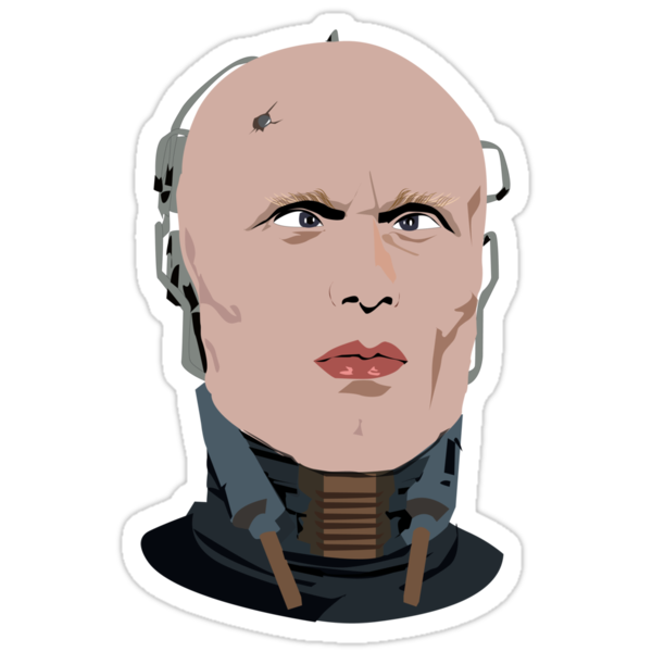 Quot Cross Eyed S Robocop Quot Stickers By 2piu2design Redbubble quot cross eyed s robocop quot stickers by 2piu2design redbubble