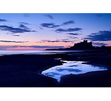 Bamburgh Castle - Pre Dawn Photographic Print
