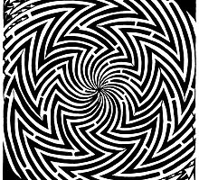 Optical Illusion Maze by Yonatan Frimer