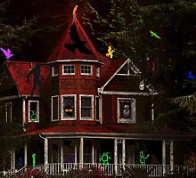 CHILDRENS SPOOK HOUSE BOOK COVER by RoseMarie747