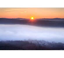 The inevitable sunset Photographic Print