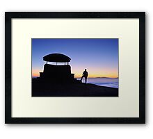 The Mushroom Shelter -  Scout Scar Framed Print