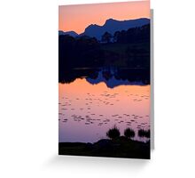 Loughrigg Tarn, The Lake District Greeting Card