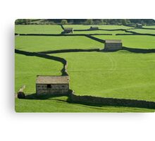 Gunnerside Barns - The Yorkshire Dales Canvas Print