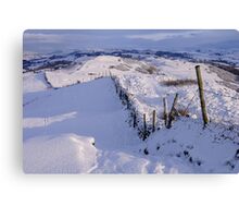Winter on The Helm Canvas Print