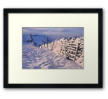 Winter on The Helm - Cumbria Framed Print