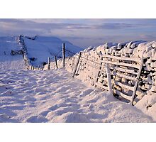 Winter on The Helm - Cumbria Photographic Print