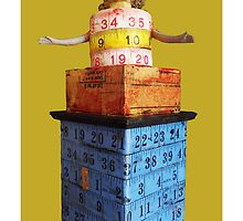 measuring tower, 2010 by Thelma Van Rensburg