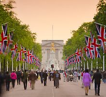 UK, England, London, Buckingham Palace, Royal Wedding by Alan Copson