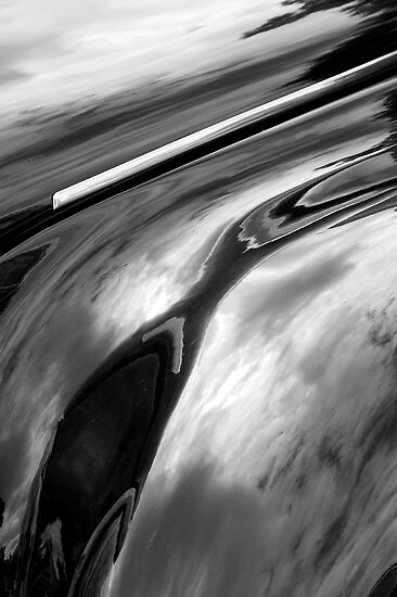 Vintage Voiture Clouds Abstract by ragman