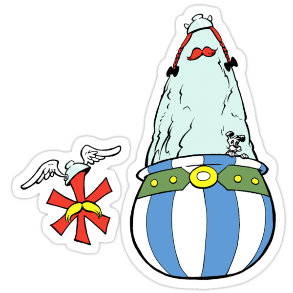 "Asterisk & Obelisk" Stickers by Tom Kurzanski | Redbubble