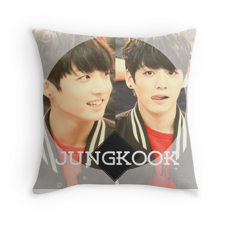 jungkook cooky pillow