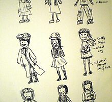 How to Survive Winter in 9 Costumes by silvadove