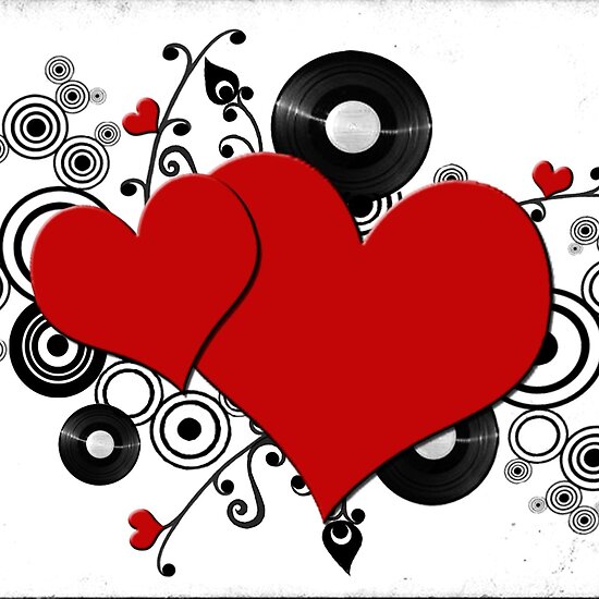 love heart music. Love is the music of my heart.