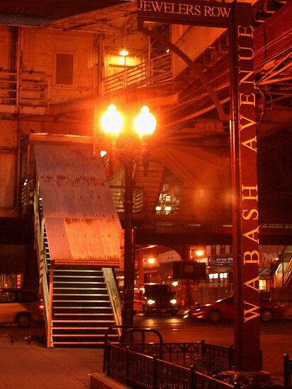 Wabash and Jewelers Row by